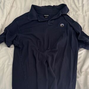 Patagonia Blue Polo Shirt Performance Fabric